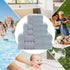 6Pcs 100% Set- 600 2Bath 2Hand 2Washcloths, Set CASA COPENHAGEN Zero Twist Egyptian Cotton Large Designer Towels Gift