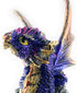 Ain’t It Nice Dragon Statue - Sparkling Medieval Collectible Fantasy Figurine Décor, Blue 3(L) X 1.5(W) X 4(H) inches