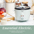 6 300W 3 6 COOK WITH COLOR Cup Rice Cooker - Effortless Cooking and Perfectly, Cooks Cups of Raw Rice for Cups