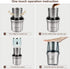 Secura Electric Coffee Grinder and Spice Grinder with 2 Stainless Steel Blades and Removable Bowls