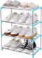 Jucaifu Stackable Small Shoe Rack, Entryway, Hallway and Closet Space Saving Storage