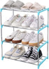 Jucaifu Stackable Small Shoe Rack, Entryway, Hallway and Closet Space Saving Storage