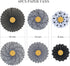 Retirement Party Decorations Supplies, Black and Gold Happy Retirement Banner, Star Shape Foil Balloons, Folding Paper
