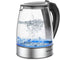 Fast Boil Electric Water Kettle, 1.8L with Auto Shut-Off and Boil-Dry Protection, BPA-Free Borosilicate Glass &