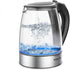 Fast Boil Electric Water Kettle, 1.8L with Auto Shut-Off and Boil-Dry Protection, BPA-Free Borosilicate Glass &