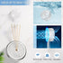 LUXEAR Suction Hooks, 2 Pack Removable & Reusable Shower Hooks for Towel Bathrobe Kitchen Storage