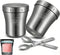 Icy Nest 2 Pack Ice Cream Pint Cooler for Ninja Creami, Vacuum Insulated Double