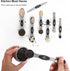 Magnetic Measuring Spoons Set, Stainless Steel with Leveler, Stackable Tablespoon Measure Spoon for Baking, Kitchen