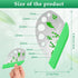 9 Herb Stripper holes, Luxiv Stainless Steel Kitchen Herb Stripping Tool Loose Leaf Kale Razor Metal Leaf Pealer
