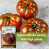 (1) Sow Right Seeds - Brandywine Black Tomato Seeds for Planting - Slicer Beefsteak with Dark Purple Color - Non-GMO