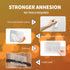 IFLOH 100Pcs Hooks for Outdoor String Lights Clips: Heavy Duty Cable Clips with Waterproof Adhesive Strips for Hanging
