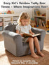 Cozy Kids Sofa Chair with Removable Washable Cover Kids Couch Toddler Chair Toddler Bed Crystal Velvet Furniture