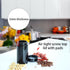Black Glass Airtight Storage Container Jar 100ml with UV Protection for Spice Coffee