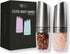 KSL Gravity Electric Salt and Pepper Grinder Set - Adjustable Motorized Auto Shakers, Mother's Day Gift Kit