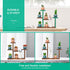 Wooden Tabletop Plant Stand, 5 Tier Succulent Plant Holder, Decorative Planter Holder for Living Room Home Office