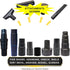 Universal Vacuum Hose Adapter Kit, Compatible with Bissell, Kenmore, Electrolux, Dirt Devil, Hoover