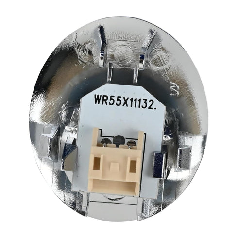 WR55X11132 WR55X25754 Compatible with GE Refrigerator Led Light and Cover Assembly Replace Refrigerator Led Light Assembly WR55X30603 WR55X26487 WR55X26486 WR55X30602