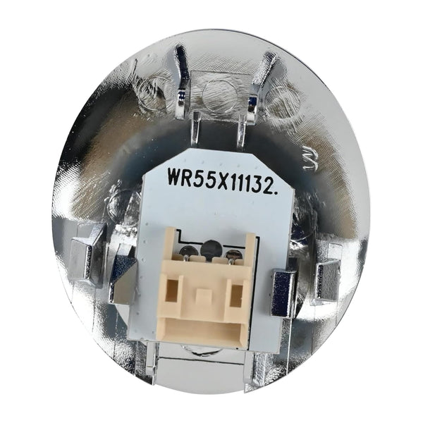 WR55X11132 WR55X25754 Compatible with GE Refrigerator Led Light and Cover Assembly Replace Refrigerator Led Light Assembly WR55X30603 WR55X26487 WR55X26486 WR55X30602