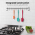 U-Taste Silicone Baking Spatula Set, 600ºF High Heat Resistant Food Grade Flexible Rubber Kitchen Cooking Utensils