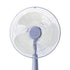 VOSAREA Universal Fan Blades Replacement for Household Table Fans, Plastic Fan Blade with Nut Cover (Black)