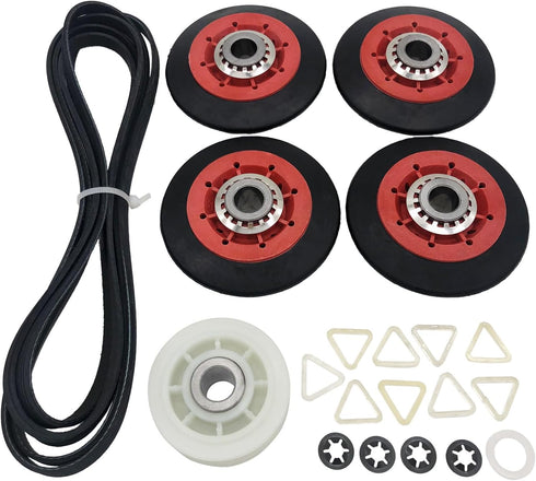 4392067 Dryer Repair Maintenance Kit, Compatible with Whirlpool Cabrio Duet Maytag Bravos XL, Replacement Parts