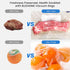 BLITZHOME Vacuum Sealer Bags Kit 29 Pack, 3 Sizes with 15Pcs Reusable Sous Vide Bags, 5 Air Valves, BPA Free
