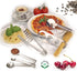 NewlineNY Stainless Steel 5 Pcs Handy Gourmet Pasta and Kitchen Tool Set, Multipurpose Kitchen Tools
