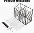 Utensil Holder for Kitchen Counter, Metal Utensil Holder Rack for Cooking Tools Storage, Sturdy Base, Drainage Hole for