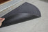 Half Round Doormat, Gray, 30x18 inches, Non Slip, High Traffic Absorbent Indoor Outdoor Rug