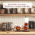 Countertop 3D Standing Paper Towel Roll Holder for Coffee Lovers Women Men, Farmhouse Kitchen Decor and Accessories