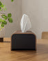 Kazai. Tissue Box Cover 'Toke' | Real Wood Veneer, FSC Certified | Decorative Rectangle Tissue Holder for Bathroom