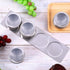CHENGU 3 Set Stainless Steel Wall Plate Base - Piece for Magnetic Spice Jars