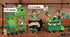 3 Set Fun Express Leprechaun Blarney Express Tabletop Train - St. Patrick's Day Home Decor - Piece - Green
