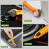 Crevice Cleaning Brush, Hard Bristle 3 in 1 Multifunctional Cleaning Brushes for Small Spaces