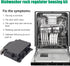 Upgraded W10320665 Dishwasher Dishrack Adjuster Housing Right Hand, For Whirlpool Kenmore Dishwasher Top Rack Parts