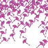 Flamingo Confetti Party Decorations - Pink Glitter Table Confetti for Summer Hawaiian Luau Birthday Decor Favor