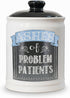 Cottage Creek Jars | Ashes of Problem Patients Funny Ceramic Jar for