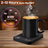 3 Settings, 2-12H Mug Warmer, Electric Coffee Warmer with Temp Auto-Shutoff Coffee Mug Warmer for Home/Office Desk