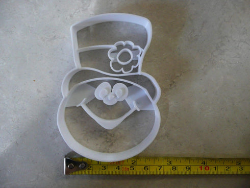 Frosty Themed Snowman Face Head Movie TV Character Christmas Cookie Cutter Made in USA