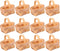 MAGICLULU 12Pcs Mini Woven Baskets with Handles, Wooden Candy Gift Baskets for Craft Wedding Birthday Party Favors