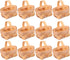 MAGICLULU 12Pcs Mini Woven Baskets with Handles, Wooden Candy Gift Baskets for Craft Wedding Birthday Party Favors