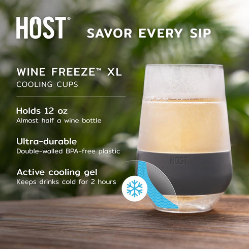 Host Freeze XL Cooling Cups, 12oz Insulated Freezable Tumbler, Mothers Day Gifts for Mom, Gifts for Women, Birthday Gifts for Mom, Grandma Gifts, Mint by Host