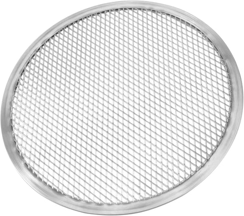 Alipis Pizza Screen Pizza Pan Net, 11inch Stainless Steel Pizza Baking Screen, Round Mesh Pizza Crisper
