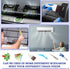 BOJACK Air Conditioner Fin Cleaner Set, AC Fin Comb and Brush, Condenser Coil Cleaner Tool (6 Pcs)