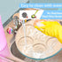 Dinosaur Egg Pan, 7-Cup Nonstick Omelette Skillet for Pancakes, Eggs, Crepes, Breakfast Pancake Maker