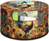 Slow Cooker Dust Cover with Oval Rooster Sunflowers Print, Fits 6-8 Quart Slow Cooker, Pocket Included