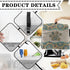 Boho Mandala Kitchen Aid Mixer Cover, Dog Paw Stand Mixer Storage Bag with Pocket, Easy to Clean Holiday Gift