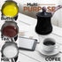 12 oz Turkish Coffee Pot, Arabic Coffee Ibrik Heavy-Duty Stainless Steel, Corrosion Resistant (350 ml)