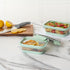 Restaurantware-Fresh Hero 27.2 Ounce Storage Containers, Durable Airtight Food Containers, Microwavable, Green Plastic