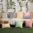 Set of 2 Outdoor Pillow Covers 20x20, Yellow Polka Dot Waterproof Decorative Cases for Summer Outdoor Sofa Bed Cushion